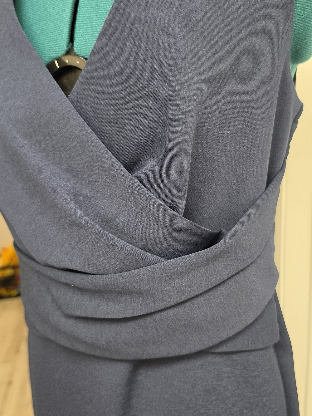 NWT Donna Karan New York Sleeveless Navy Sheath Dress Size 6 - Picture 11 of 11